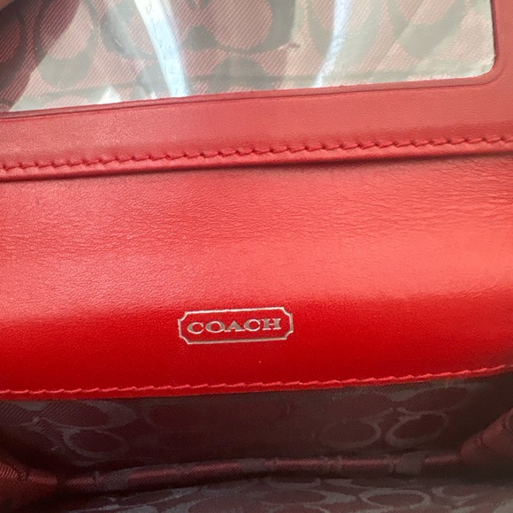 VTG Coach Black Leather Buckle Wallet Hamptons Y2K RARE - Picture 9 of 11